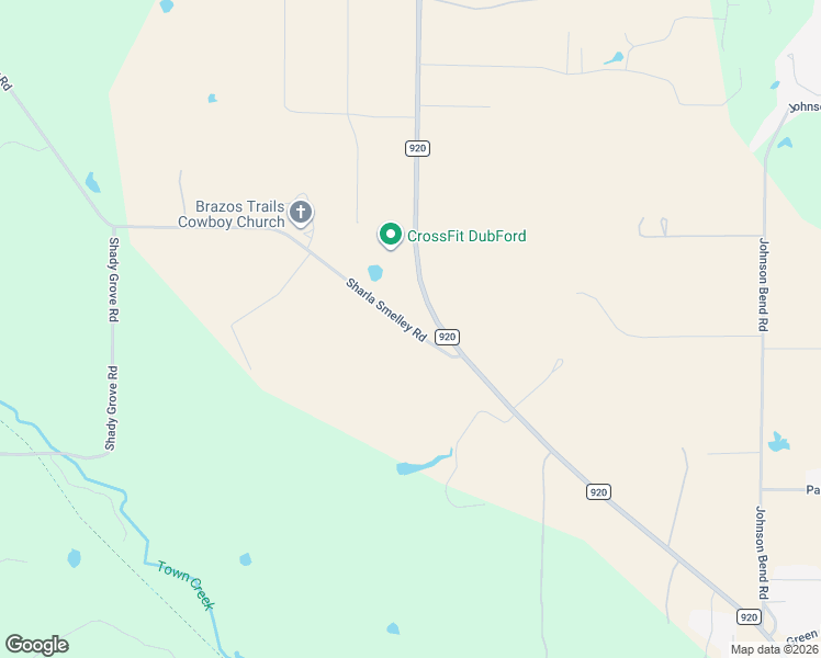 map of restaurants, bars, coffee shops, grocery stores, and more near 601 Sharla Smelley Road in Weatherford