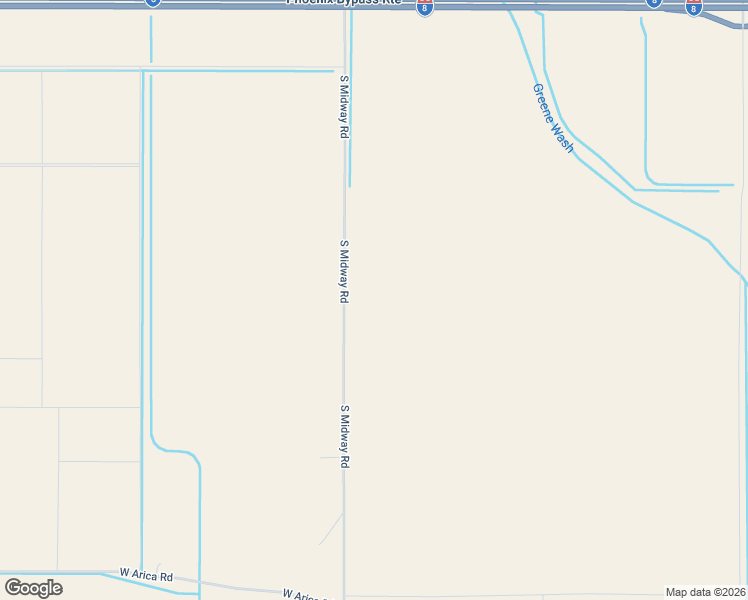 map of restaurants, bars, coffee shops, grocery stores, and more near South Midway Road in Casa Grande