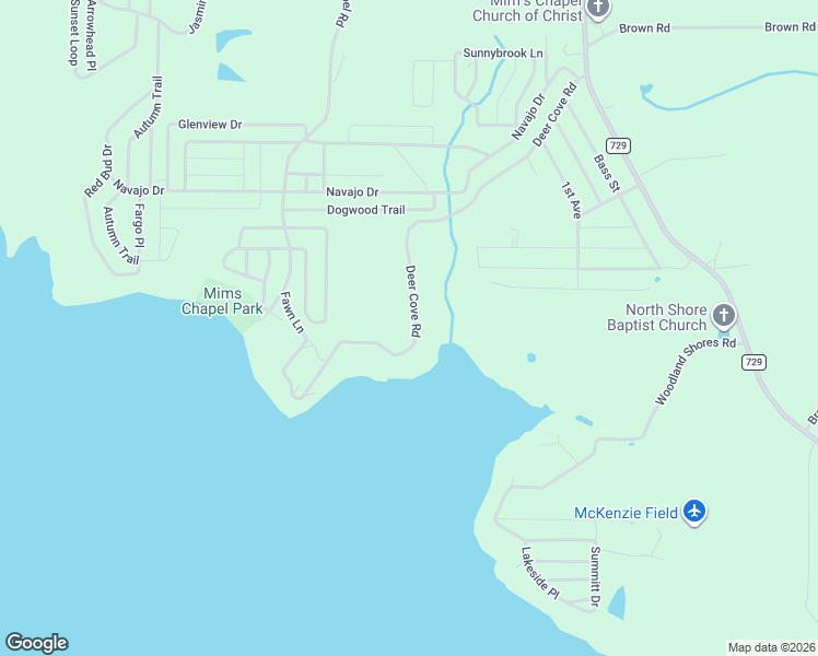 map of restaurants, bars, coffee shops, grocery stores, and more near 920 Deer Cove Road in Avinger