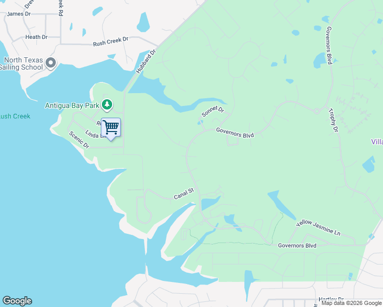 map of restaurants, bars, coffee shops, grocery stores, and more near 305 Saint Paul Court in Heath