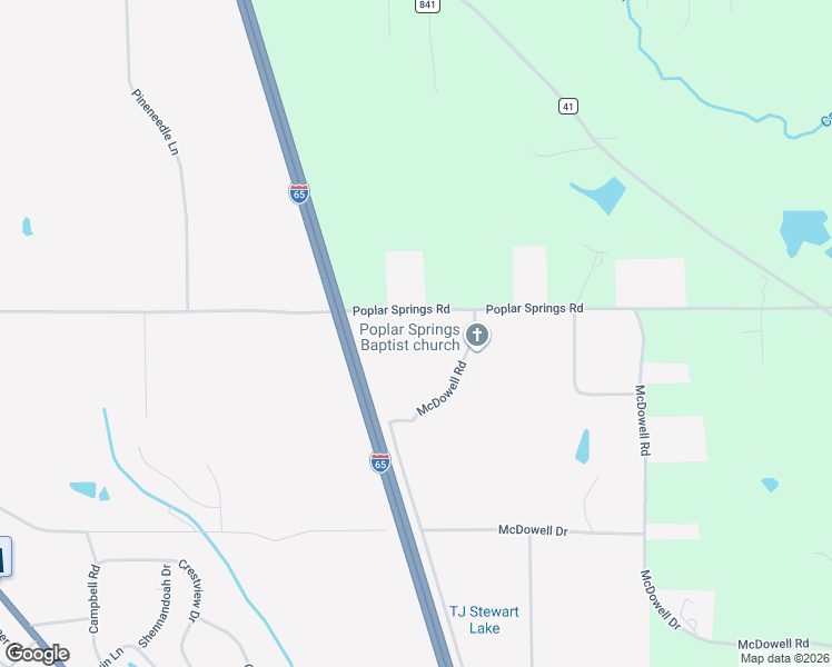 map of restaurants, bars, coffee shops, grocery stores, and more near 1317 Poplar Springs Road in Clanton
