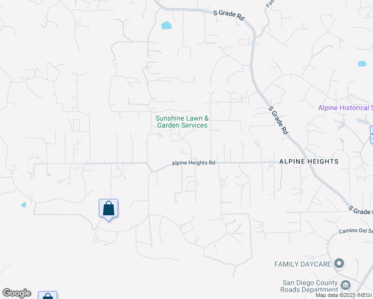 map of restaurants, bars, coffee shops, grocery stores, and more near 2152 Star Lane in Alpine