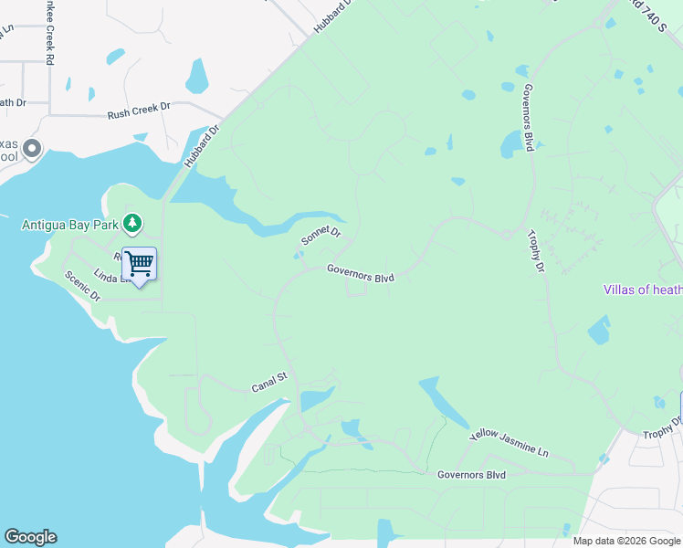 map of restaurants, bars, coffee shops, grocery stores, and more near 812 Promise Drive in Heath