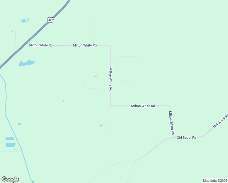 map of restaurants, bars, coffee shops, grocery stores, and more near 6845 Milton White Road in Bastrop