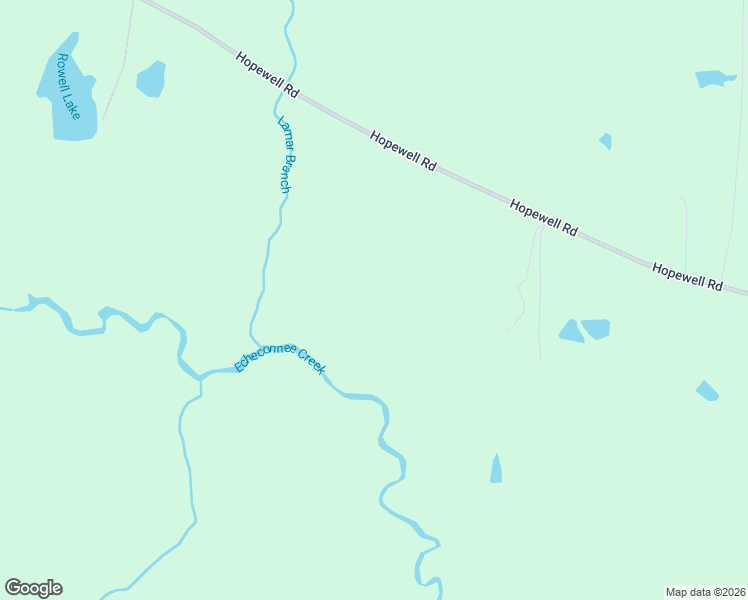 map of restaurants, bars, coffee shops, grocery stores, and more near 9390 Hopewell Road in Lizella