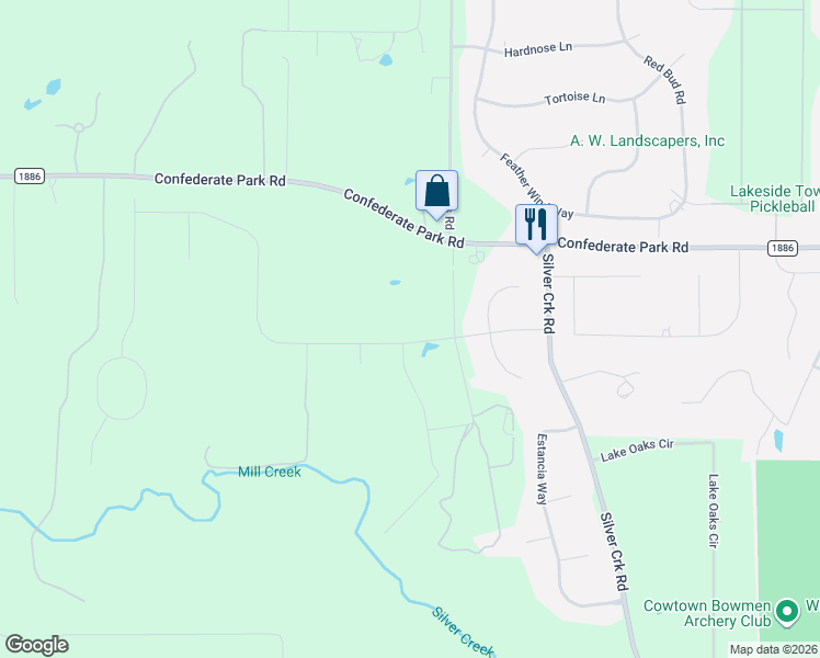 map of restaurants, bars, coffee shops, grocery stores, and more near 7000 La Cantera Drive in Fort Worth