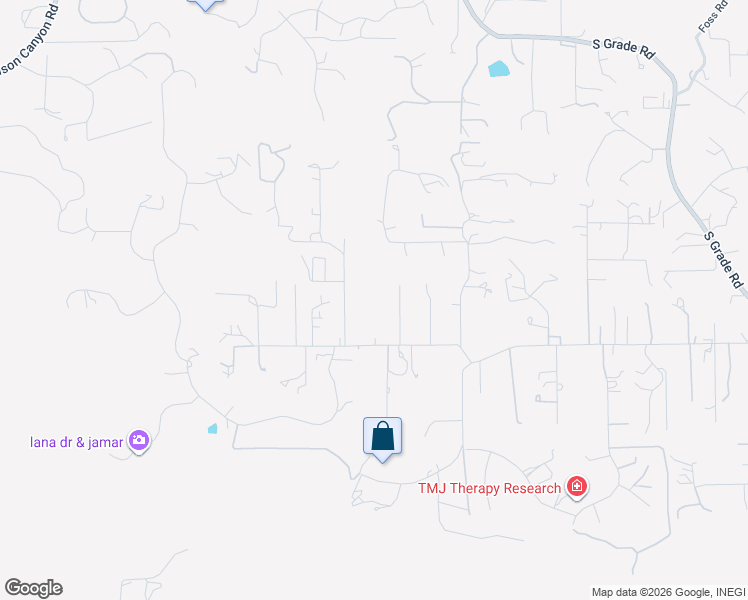 map of restaurants, bars, coffee shops, grocery stores, and more near 616 Alpine Heights Road in Alpine