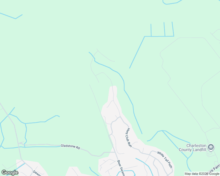 map of restaurants, bars, coffee shops, grocery stores, and more near 1003 Hunt Club Run in Charleston