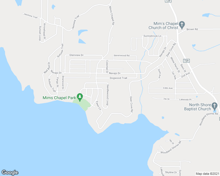 map of restaurants, bars, coffee shops, grocery stores, and more near 376 Sandlewood Loop in Avinger