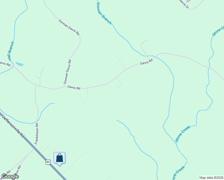 map of restaurants, bars, coffee shops, grocery stores, and more near 4319 Davis Road in Macon