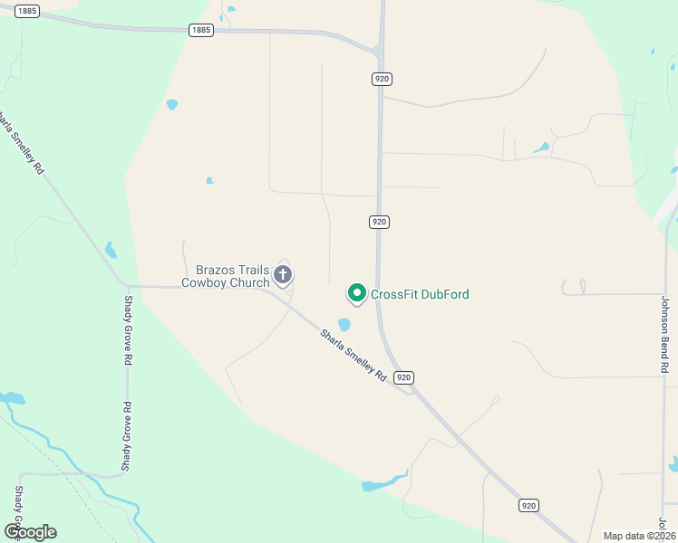 map of restaurants, bars, coffee shops, grocery stores, and more near 5078 Farm to Market 920 in Weatherford