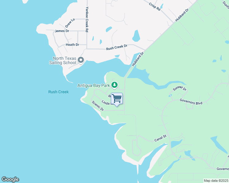 map of restaurants, bars, coffee shops, grocery stores, and more near 606 Scenic Drive in Heath