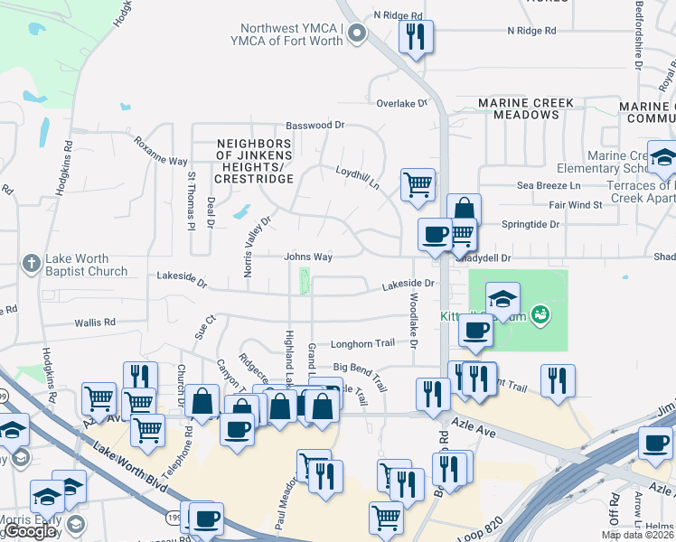 map of restaurants, bars, coffee shops, grocery stores, and more near 6328 Keyhole Cir in Lake Worth