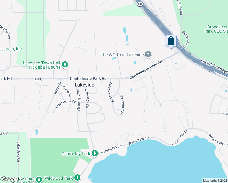 map of restaurants, bars, coffee shops, grocery stores, and more near 108 Live Oak Road in Lakeside