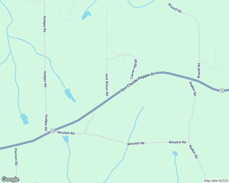 map of restaurants, bars, coffee shops, grocery stores, and more near 24479 Alabama 50 in Camp Hill