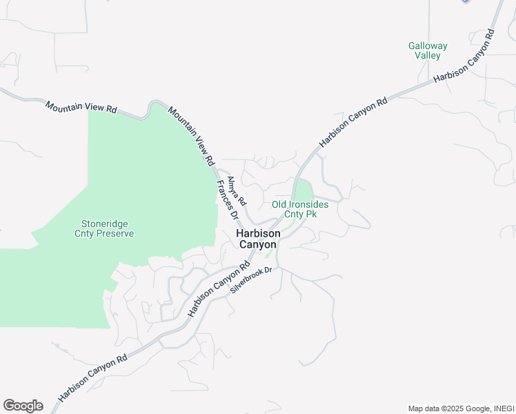 map of restaurants, bars, coffee shops, grocery stores, and more near 147 Almyra Road in El Cajon