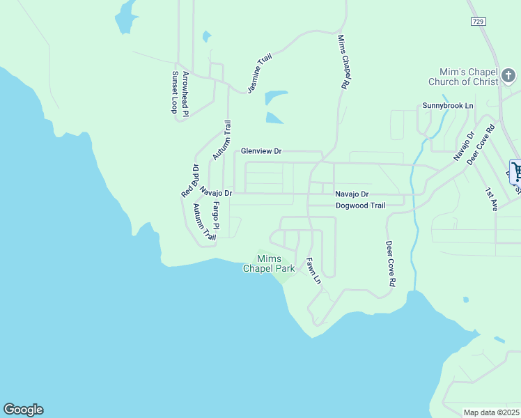 map of restaurants, bars, coffee shops, grocery stores, and more near 1026 Navajo Drive in Avinger