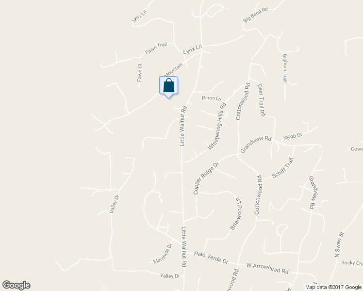 map of restaurants, bars, coffee shops, grocery stores, and more near Little Walnut Road in Silver City