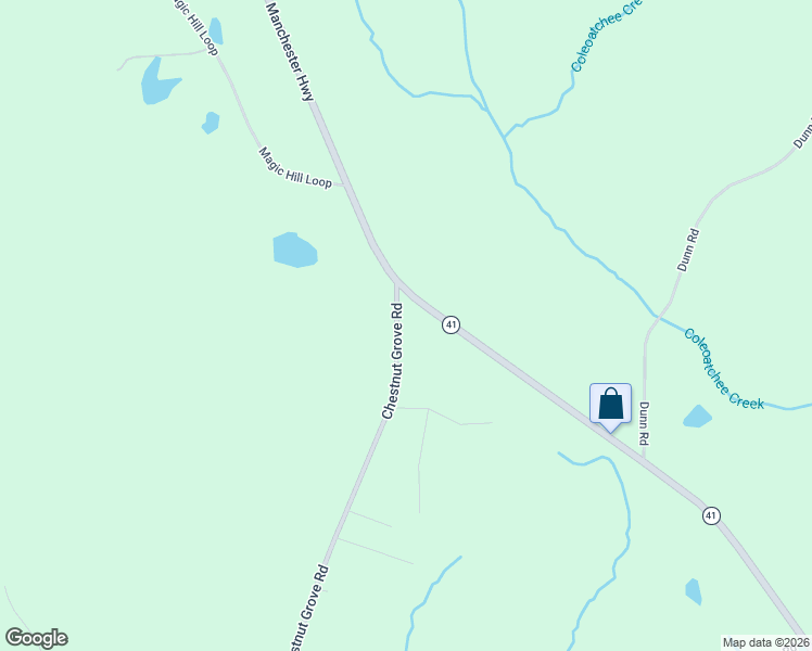 map of restaurants, bars, coffee shops, grocery stores, and more near 97 Chestnut Grove Road in Shiloh