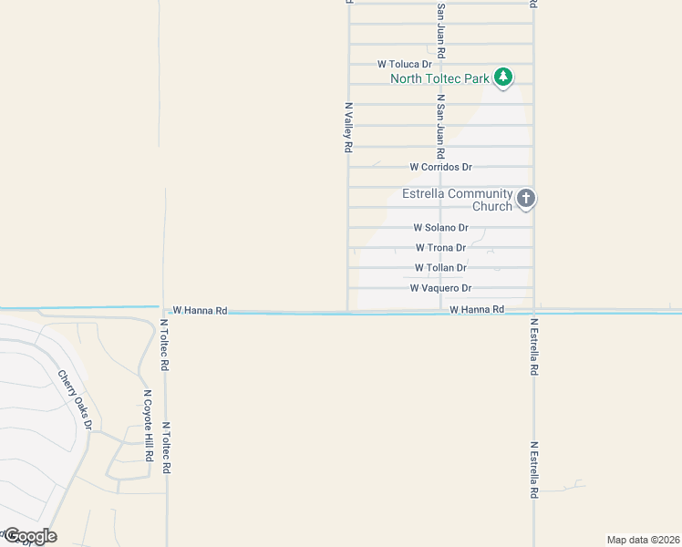map of restaurants, bars, coffee shops, grocery stores, and more near 3470 West Tollan Drive in Eloy
