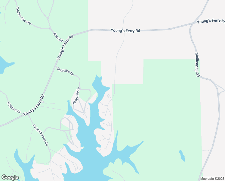 map of restaurants, bars, coffee shops, grocery stores, and more near 692 Lakeshore Drive in Jacksons' Gap