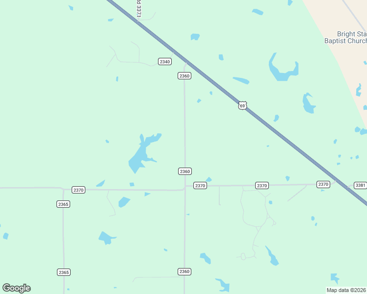 map of restaurants, bars, coffee shops, grocery stores, and more near 214-431 County Road 2360 in Alba
