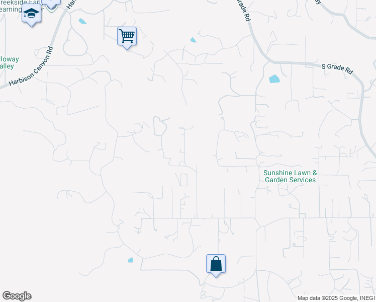 map of restaurants, bars, coffee shops, grocery stores, and more near 1921 Via Corina in Alpine