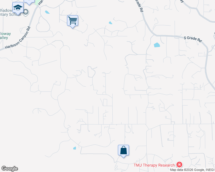 map of restaurants, bars, coffee shops, grocery stores, and more near 1921 Via Corina in Alpine