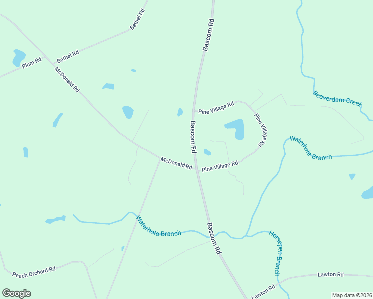 map of restaurants, bars, coffee shops, grocery stores, and more near 2577-2581 Bascom Road in Sylvania
