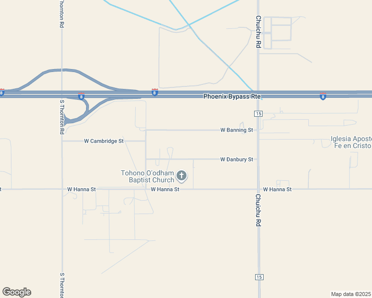 map of restaurants, bars, coffee shops, grocery stores, and more near 18220 West Danbury Street in Casa Grande