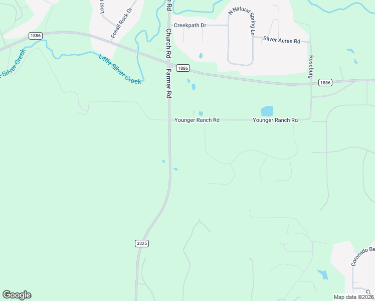 map of restaurants, bars, coffee shops, grocery stores, and more near 210 Younger Ranch Road in Azle