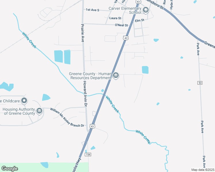 map of restaurants, bars, coffee shops, grocery stores, and more near 867 Demopolis Highway in Eutaw