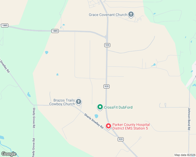 map of restaurants, bars, coffee shops, grocery stores, and more near in Weatherford