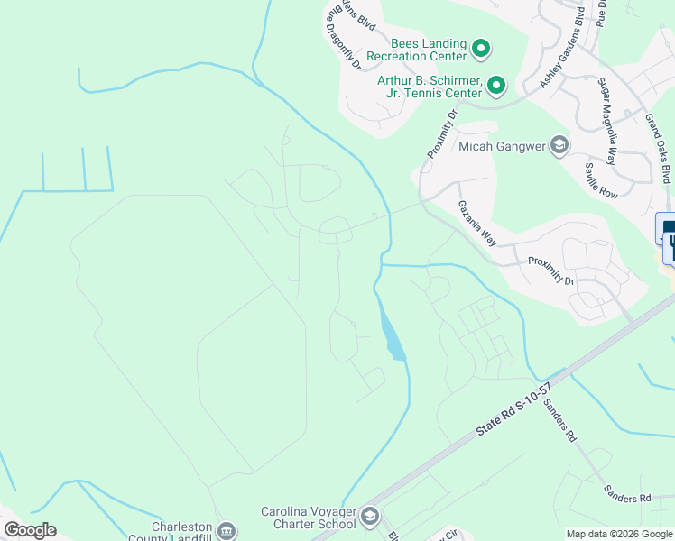 map of restaurants, bars, coffee shops, grocery stores, and more near 324 Matuskovic Dr in Charleston