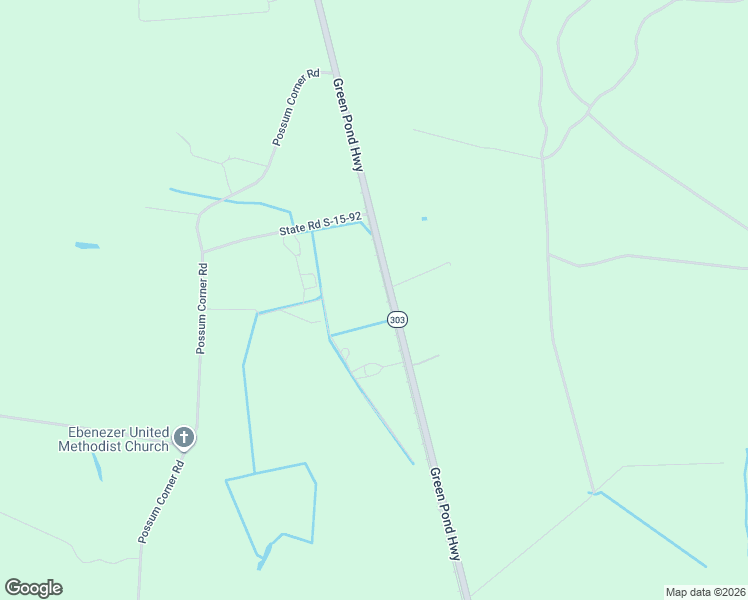 map of restaurants, bars, coffee shops, grocery stores, and more near 5534 Green Pond Highway in Walterboro