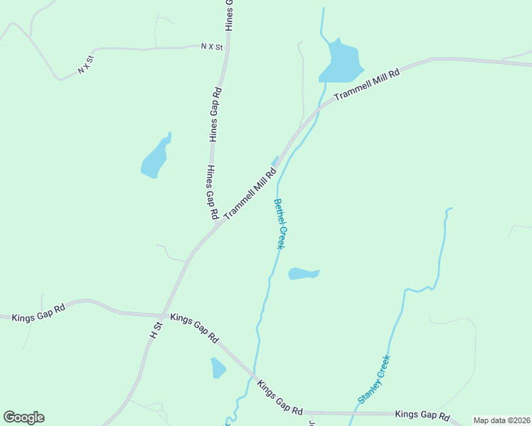 map of restaurants, bars, coffee shops, grocery stores, and more near 564 Trammell Mill Road in Shiloh