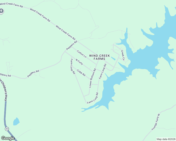 map of restaurants, bars, coffee shops, grocery stores, and more near 216 Cribb Road in Alexander City