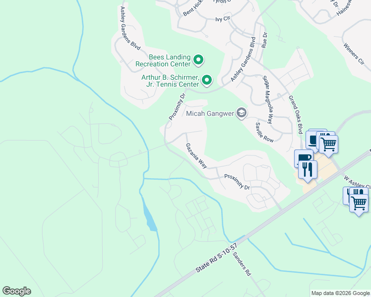 map of restaurants, bars, coffee shops, grocery stores, and more near 619 Pasdalum Court in Charleston