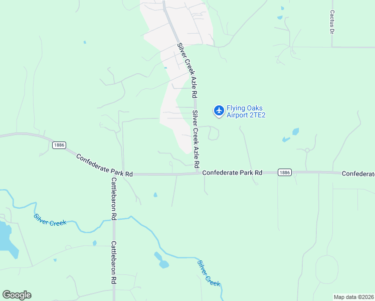 map of restaurants, bars, coffee shops, grocery stores, and more near 5875 Silver Creek Azle Road in Azle