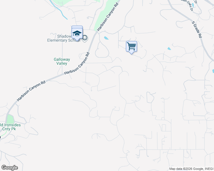 map of restaurants, bars, coffee shops, grocery stores, and more near 350 Galloway Valley Court in Alpine