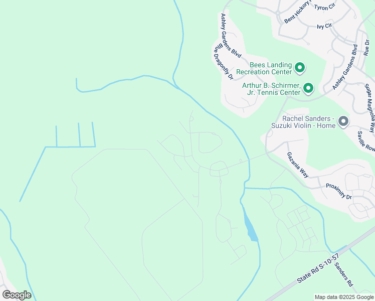 map of restaurants, bars, coffee shops, grocery stores, and more near 166 Evening Shade Drive in Charleston