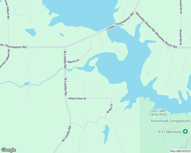 map of restaurants, bars, coffee shops, grocery stores, and more near 121 Grace Trce in Lizella