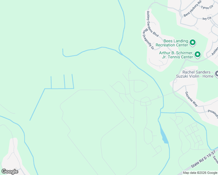 map of restaurants, bars, coffee shops, grocery stores, and more near Unnamed Road in Charleston