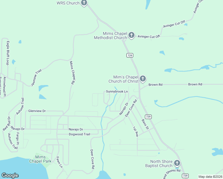 map of restaurants, bars, coffee shops, grocery stores, and more near 211 Sunnybrook Lane in Avinger