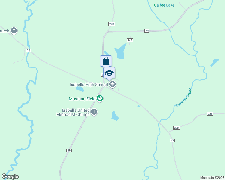 map of restaurants, bars, coffee shops, grocery stores, and more near 11338 Co Road 15 in Maplesville