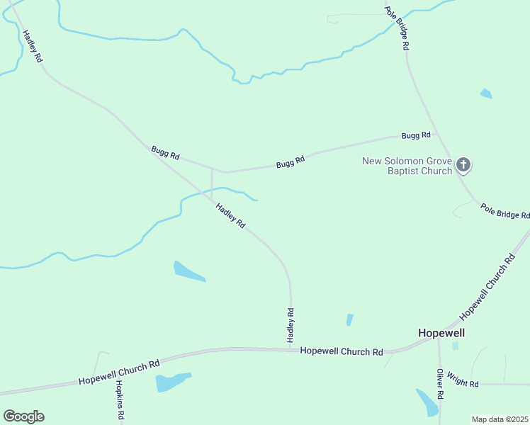 map of restaurants, bars, coffee shops, grocery stores, and more near 2626 Hadley Road in Pine Mountain