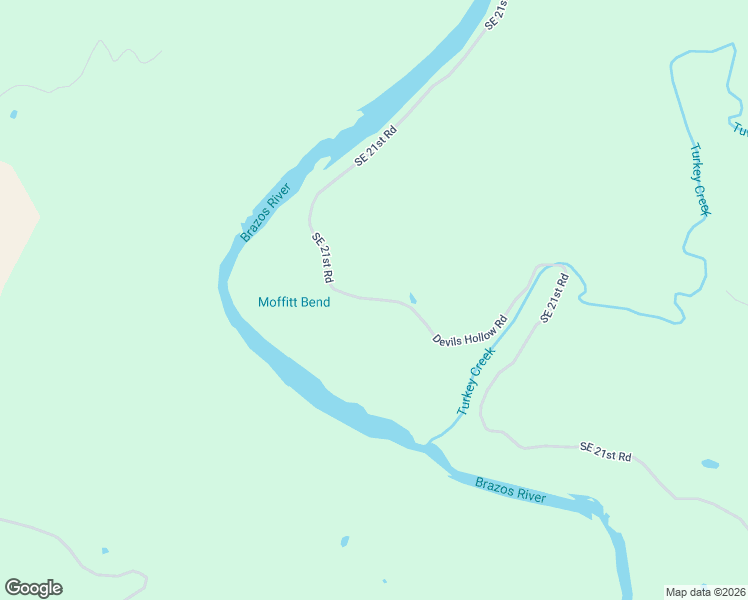 map of restaurants, bars, coffee shops, grocery stores, and more near 155 Southeast 21st Road in Graford