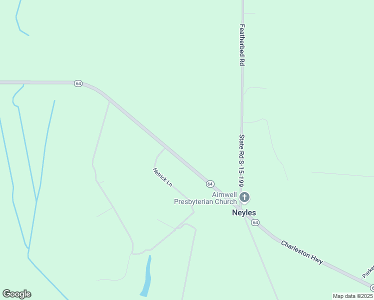 map of restaurants, bars, coffee shops, grocery stores, and more near 64 Northwest Neyles X RDS in Walterboro