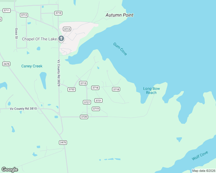 map of restaurants, bars, coffee shops, grocery stores, and more near 282 County Road 3716 in Wills Point
