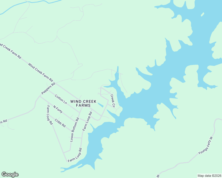 map of restaurants, bars, coffee shops, grocery stores, and more near 85 Terrace Lane in Alexander City